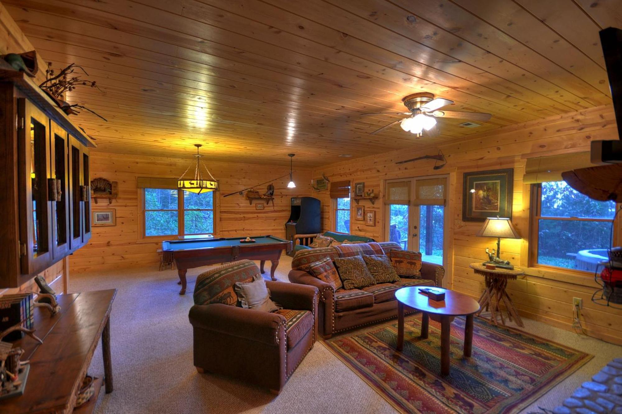 The View Sweeping Mountain Views Gas Fireplace Game Room Hot Tub Blue Ridge Exterior photo